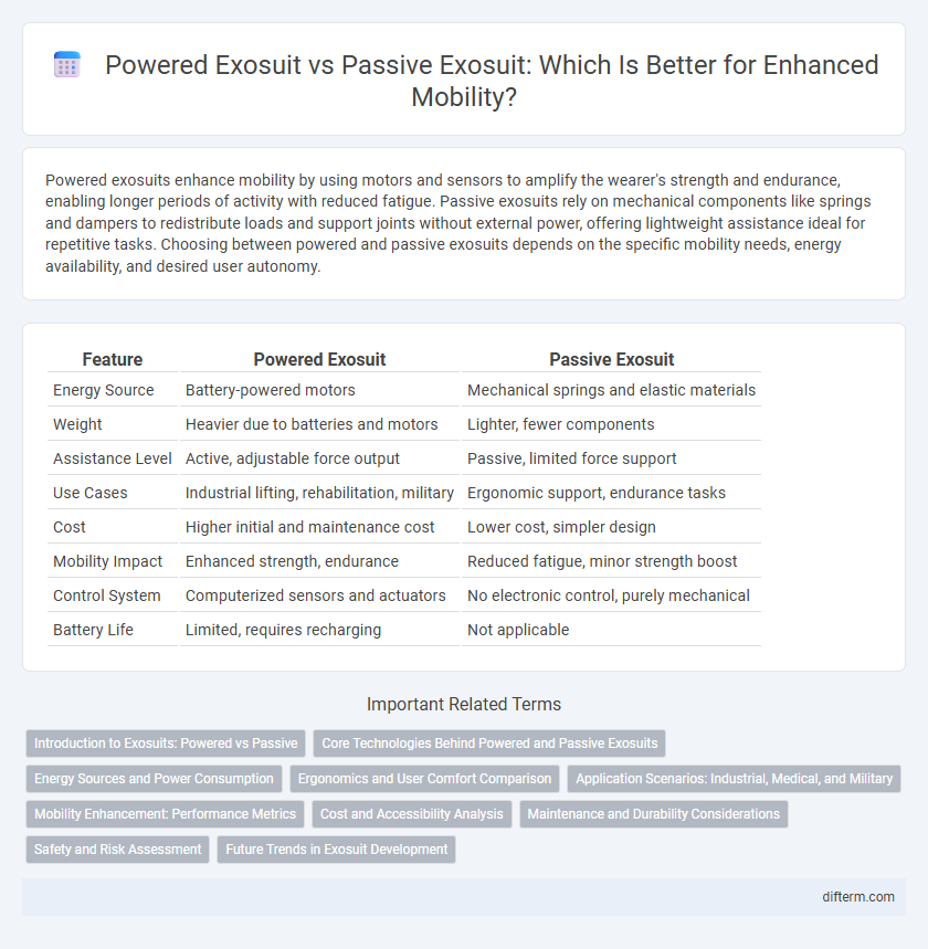 Powered Exosuit vs Passive Exosuit: Which Is Better for Enhanced Mobility?