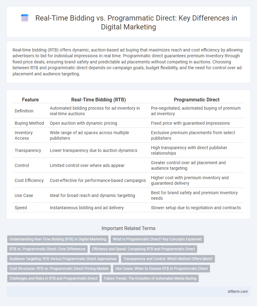 Real-Time Bidding vs. Programmatic Direct: Key Differences in Digital Marketing