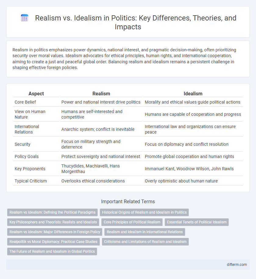 Realism vs. Idealism in Politics: Key Differences, Theories, and Impacts