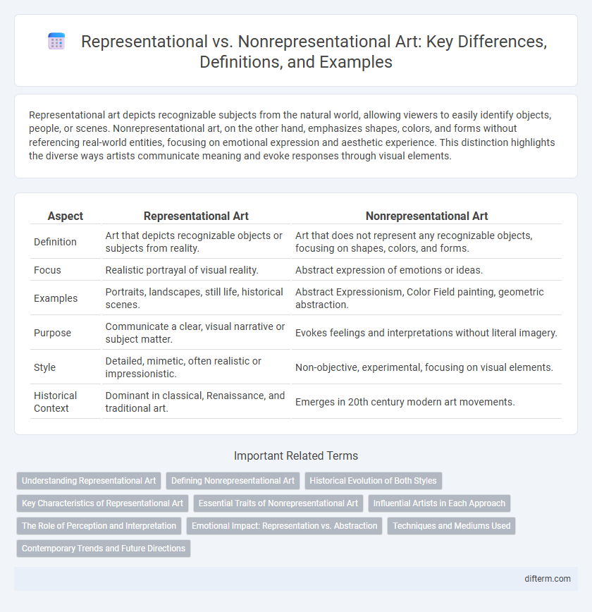 Representational vs. Nonrepresentational Art: Key Differences, Definitions, and Examples