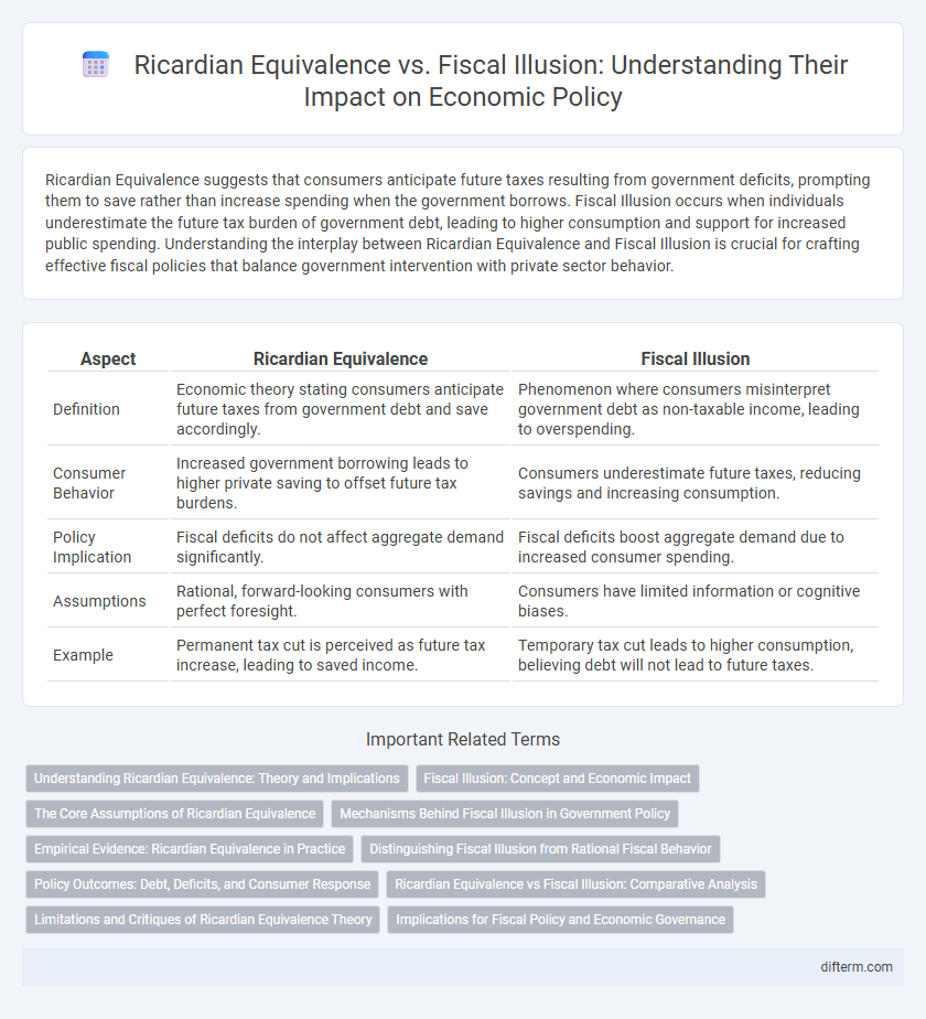 Ricardian Equivalence vs. Fiscal Illusion: Understanding Their Impact on Economic Policy