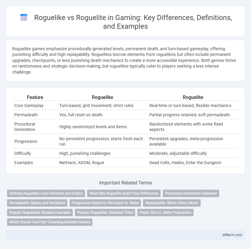 Roguelike vs Roguelite in Gaming: Key Differences, Definitions, and Examples