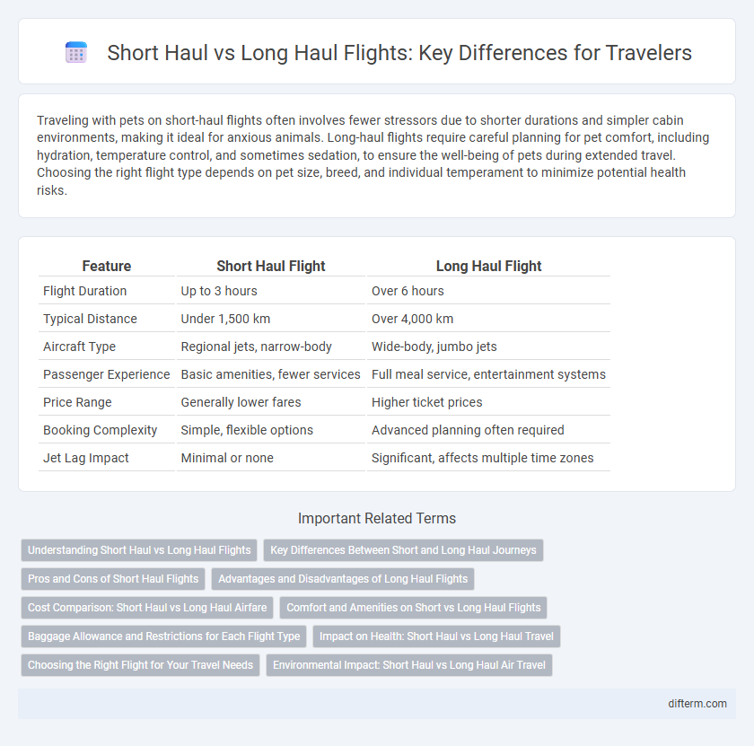 Short Haul vs Long Haul Flights: Key Differences for Travelers