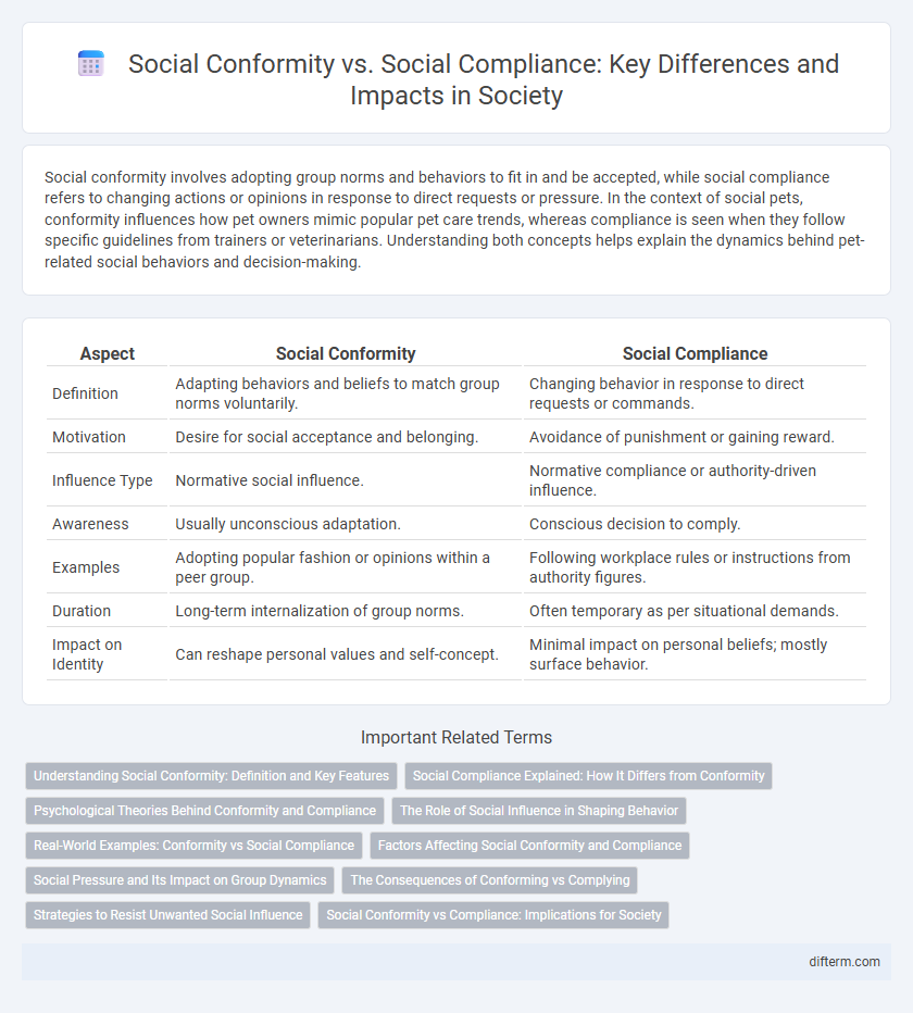 Social Conformity vs. Social Compliance: Key Differences and Impacts in Society