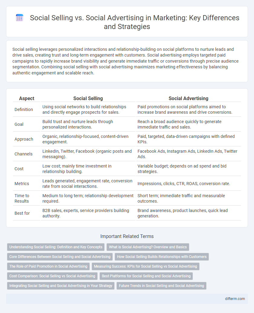 Social Selling vs. Social Advertising in Marketing: Key Differences and Strategies