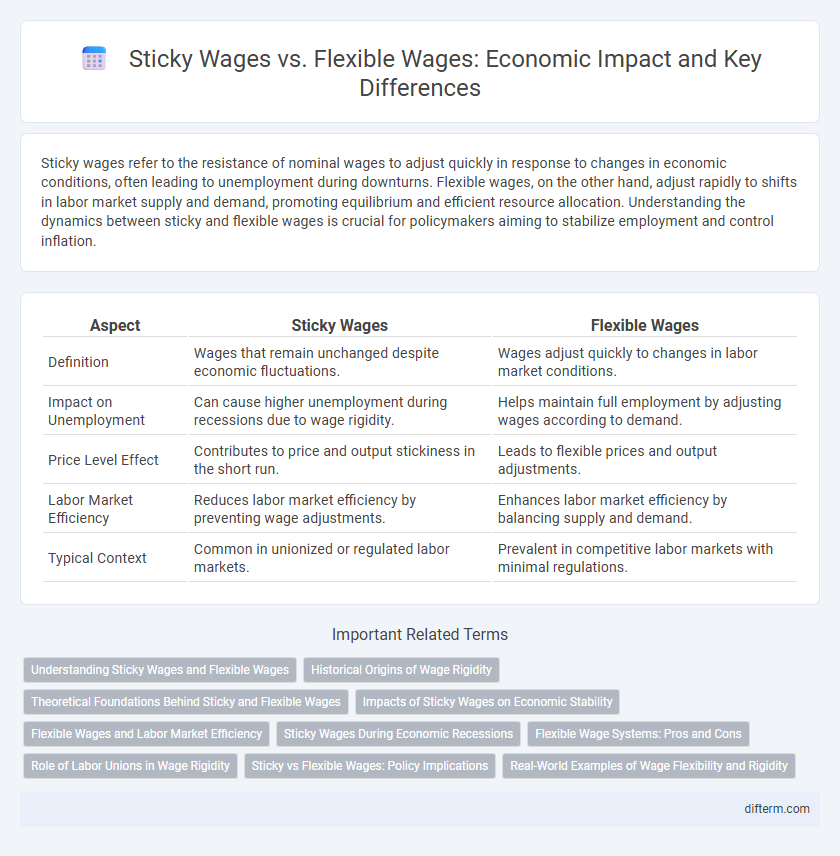 Sticky Wages vs. Flexible Wages: Economic Impact and Key Differences