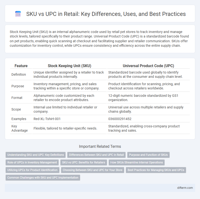 SKU vs UPC in Retail: Key Differences, Uses, and Best Practices