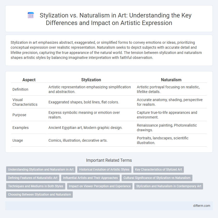 Stylization vs. Naturalism in Art: Understanding the Key Differences and Impact on Artistic Expression
