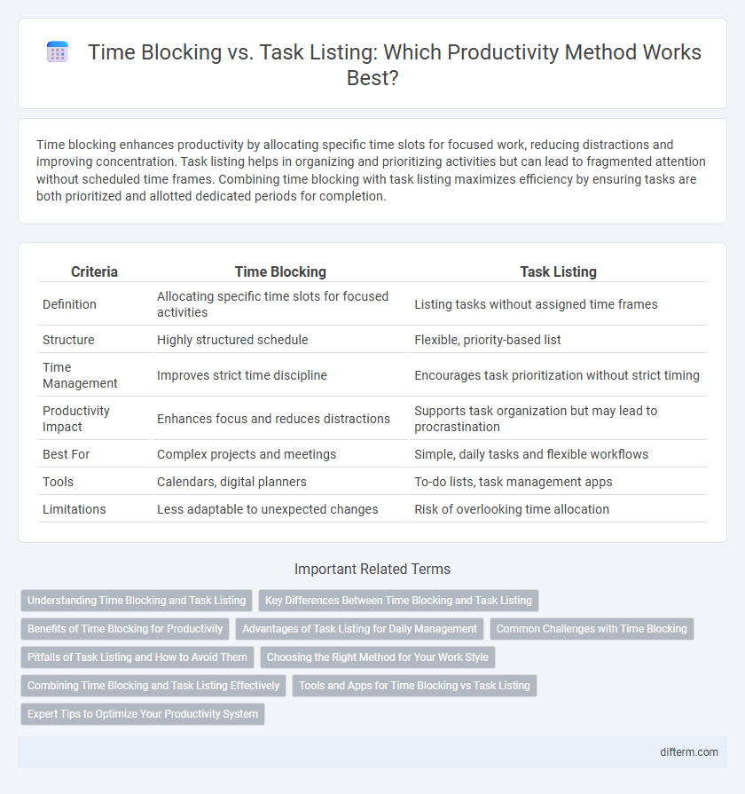 Time Blocking vs. Task Listing: Which Productivity Method Works Best?