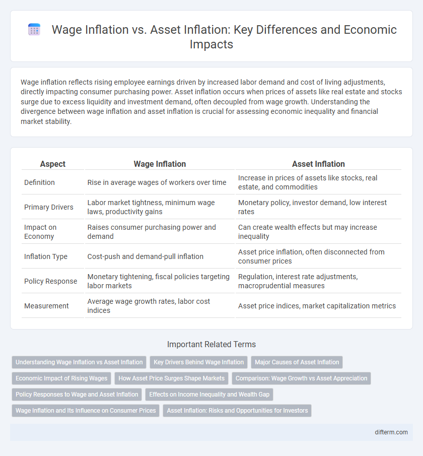 Wage Inflation vs. Asset Inflation: Key Differences and Economic Impacts