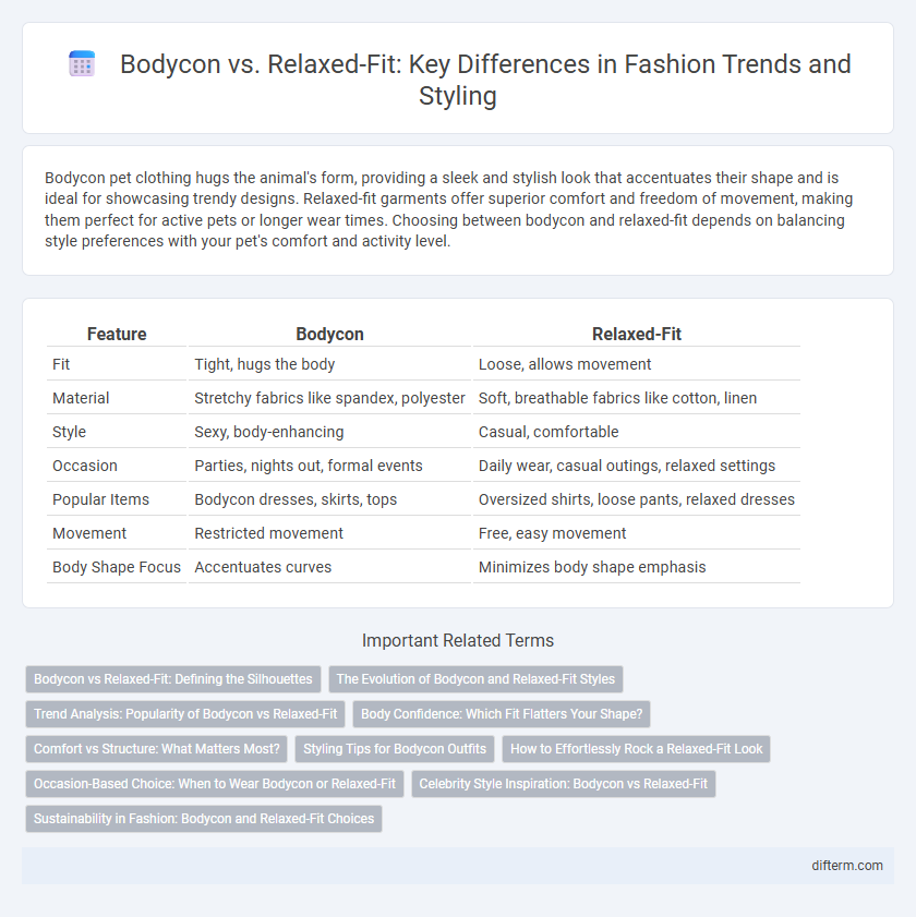 Bodycon vs. Relaxed-Fit: Key Differences in Fashion Trends and Styling