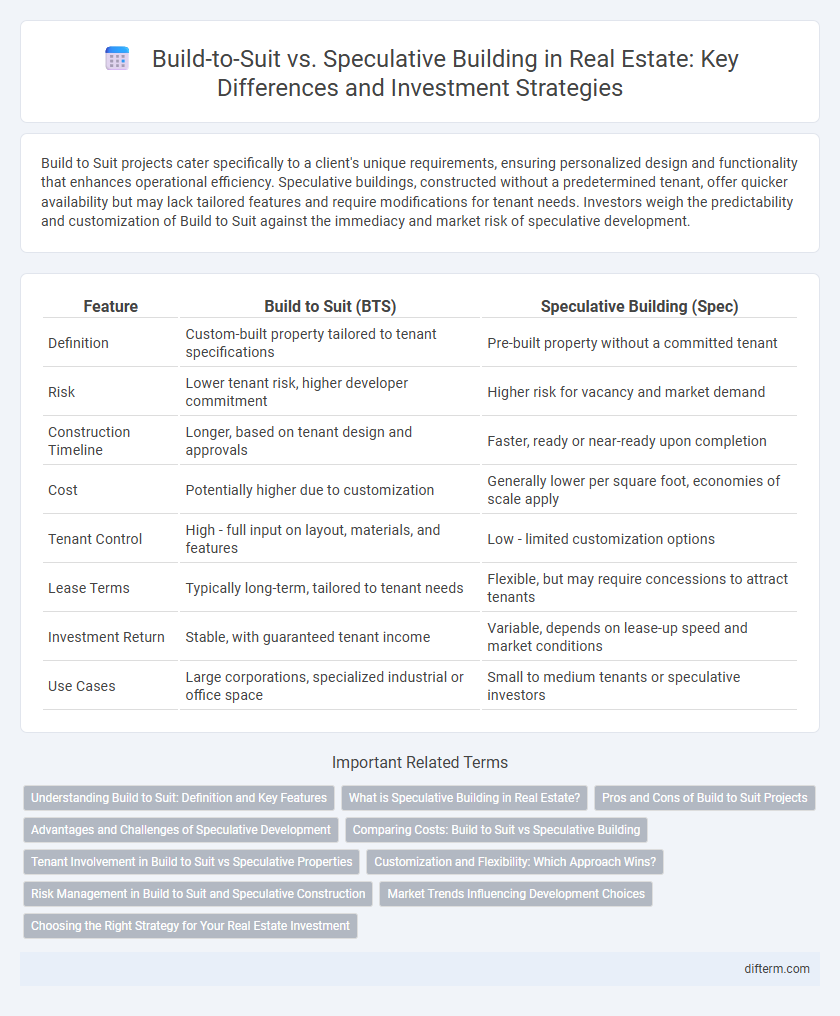 Build-to-Suit vs. Speculative Building in Real Estate: Key Differences and Investment Strategies