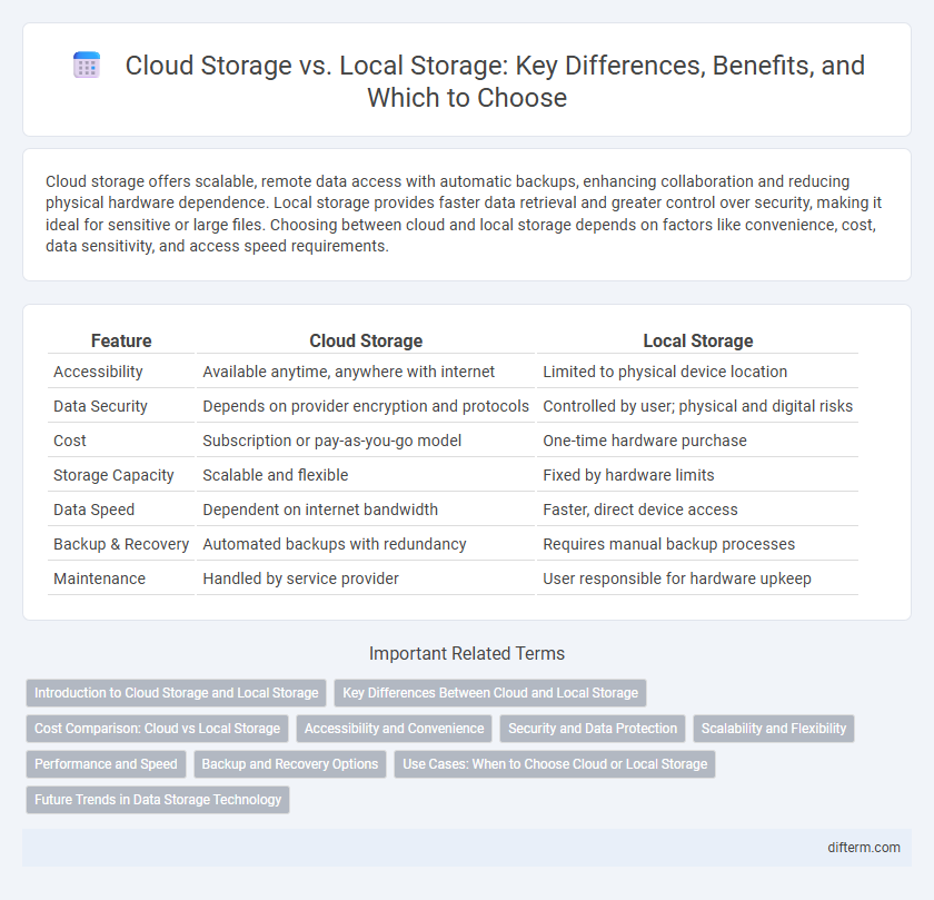 Cloud Storage vs. Local Storage: Key Differences, Benefits, and Which to Choose