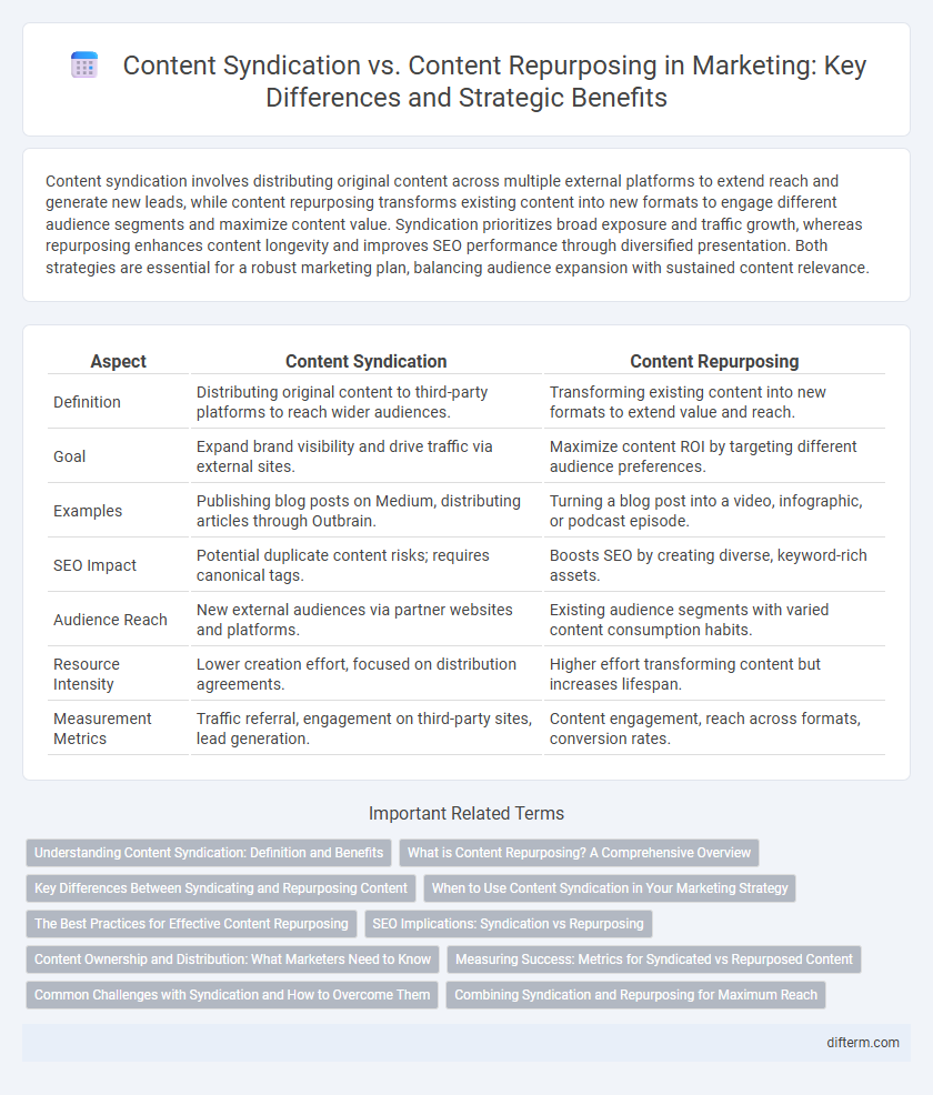 Content Syndication vs. Content Repurposing in Marketing: Key Differences and Strategic Benefits