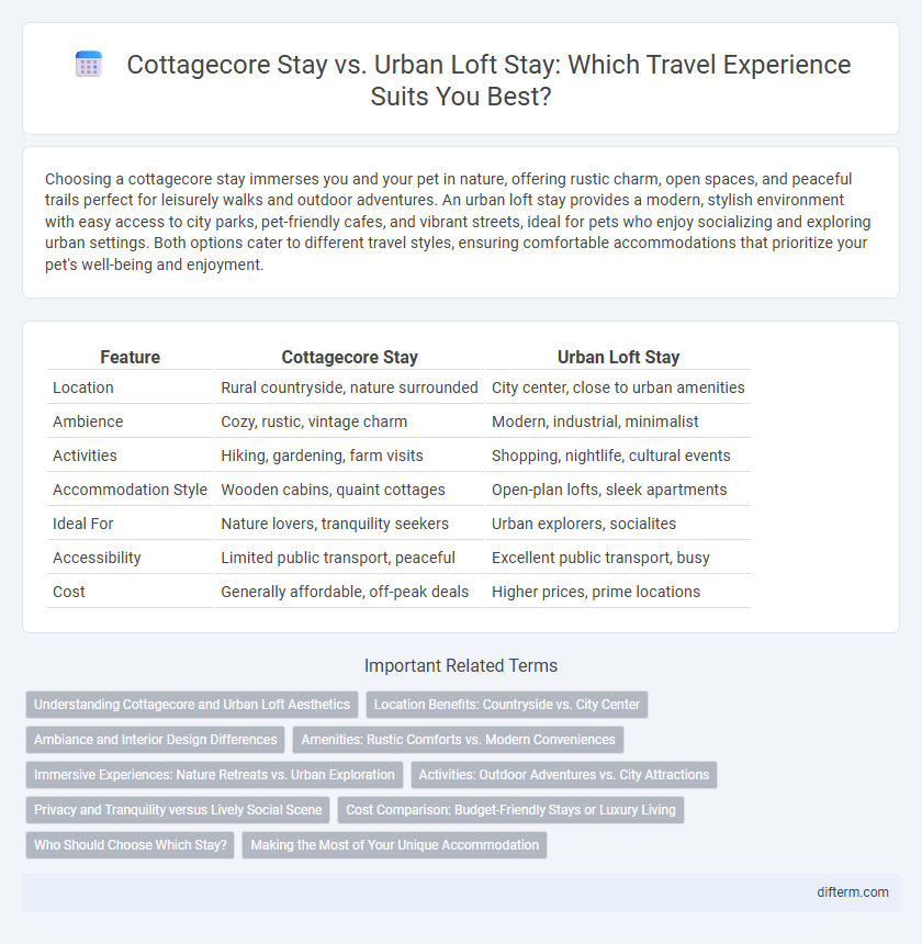 Cottagecore Stay vs. Urban Loft Stay: Which Travel Experience Suits You Best?