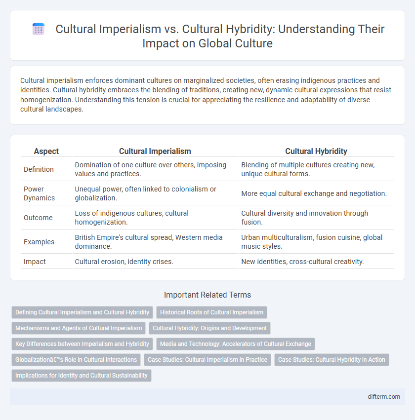 Cultural Imperialism vs. Cultural Hybridity: Understanding Their Impact on Global Culture