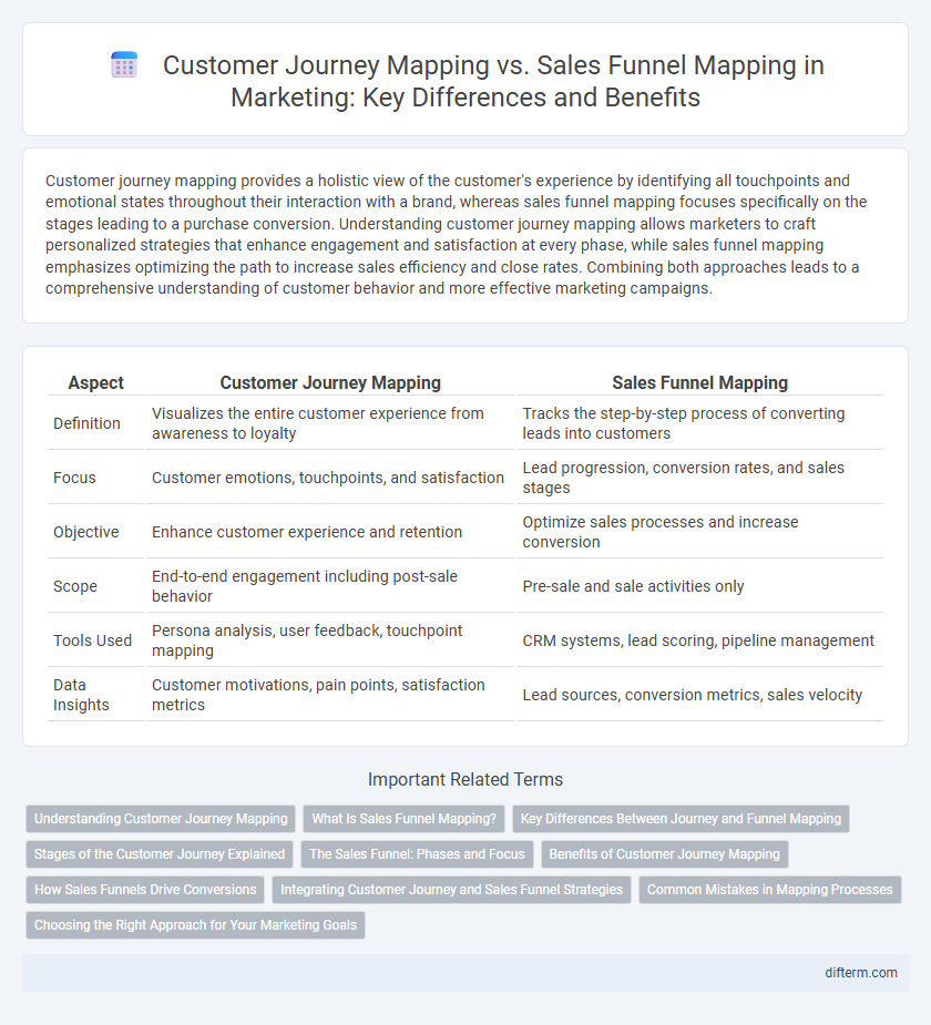 Customer Journey Mapping vs. Sales Funnel Mapping in Marketing: Key Differences and Benefits