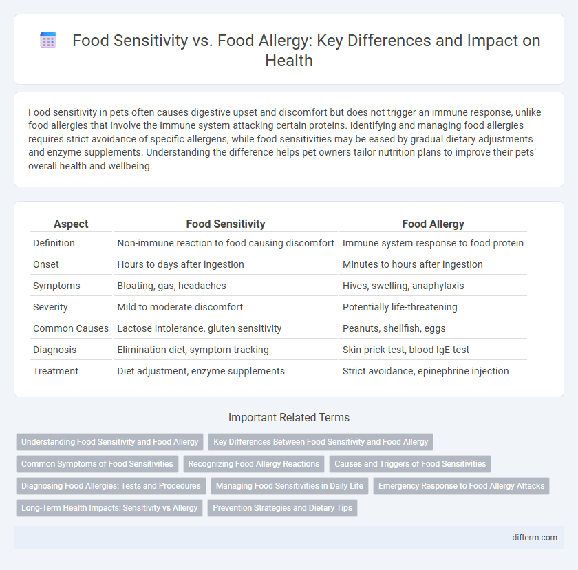 Food Sensitivity vs. Food Allergy: Key Differences and Impact on Health