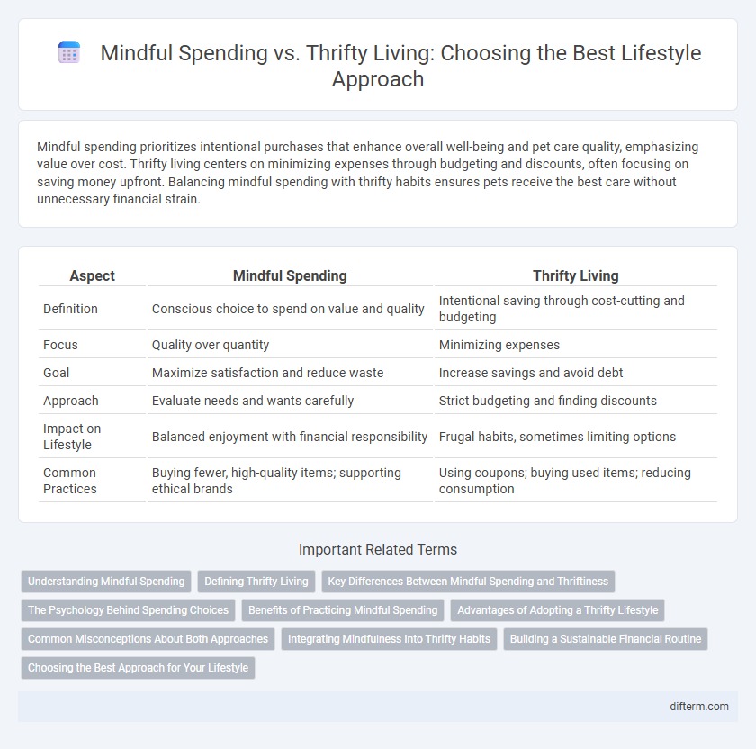 Mindful Spending vs. Thrifty Living: Choosing the Best Lifestyle Approach