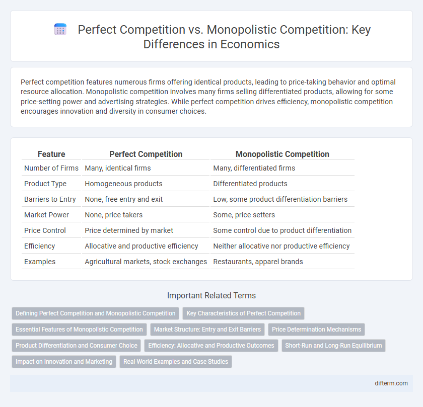Perfect Competition vs. Monopolistic Competition: Key Differences in Economics
