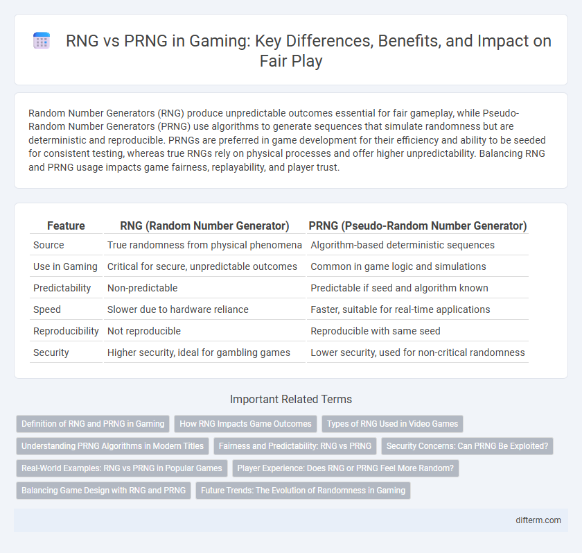 RNG vs PRNG in Gaming: Key Differences, Benefits, and Impact on Fair Play