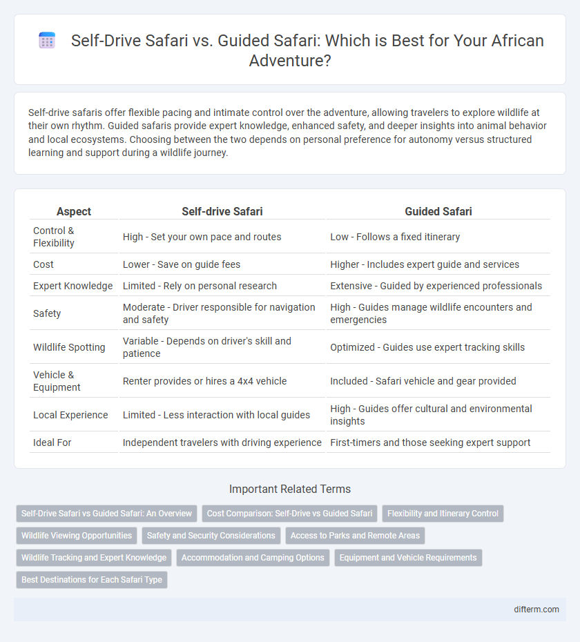 Self-Drive Safari vs. Guided Safari: Which is Best for Your African Adventure?