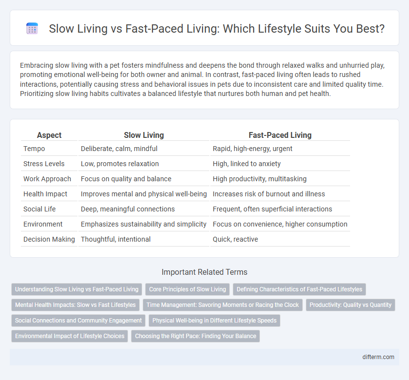 Slow Living vs Fast-Paced Living: Which Lifestyle Suits You Best?