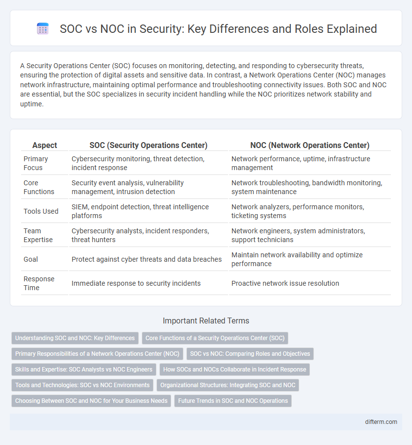 SOC vs NOC in Security: Key Differences and Roles Explained