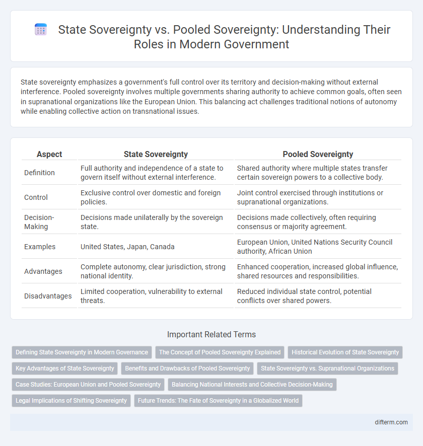 State Sovereignty vs. Pooled Sovereignty: Understanding Their Roles in Modern Government
