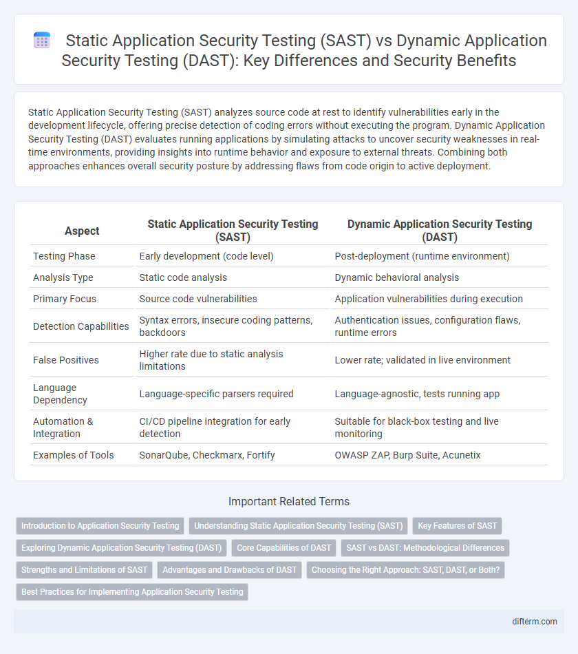 Static Application Security Testing (SAST) vs Dynamic Application Security Testing (DAST): Key Differences and Security Benefits