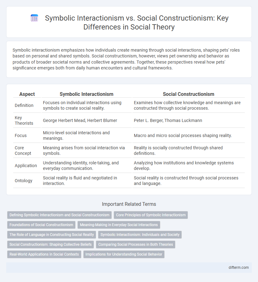 Symbolic Interactionism vs. Social Constructionism: Key Differences in Social Theory