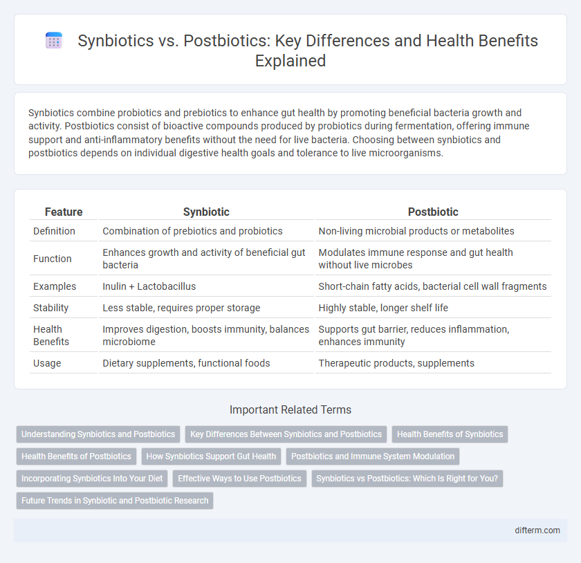 Synbiotics vs. Postbiotics: Key Differences and Health Benefits Explained
