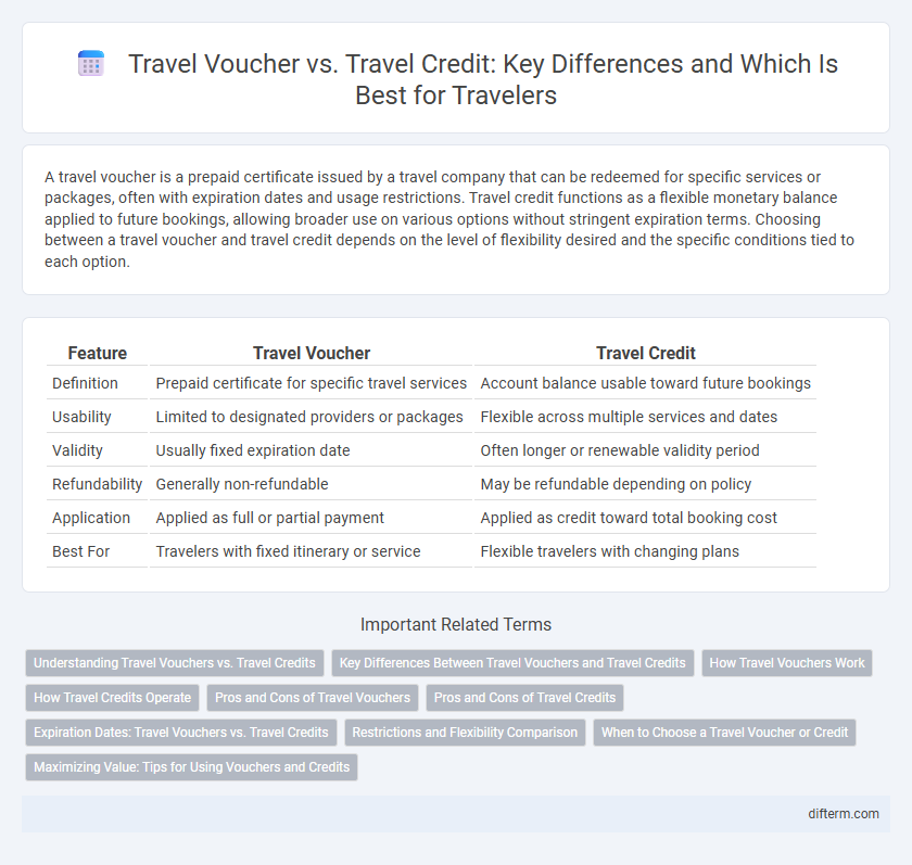 Travel Voucher vs. Travel Credit: Key Differences and Which Is Best for Travelers